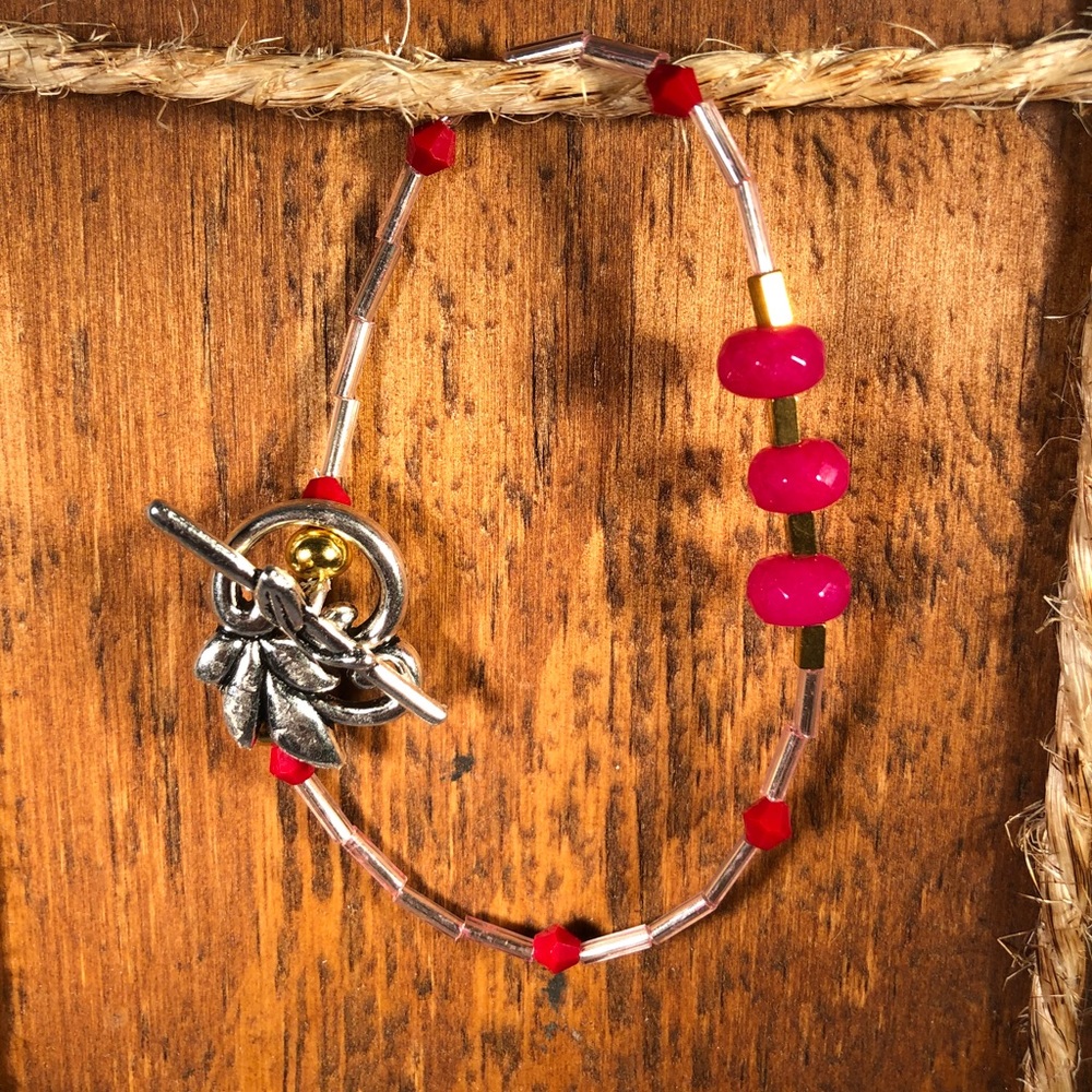 Star Crafts Ruby Bracelet